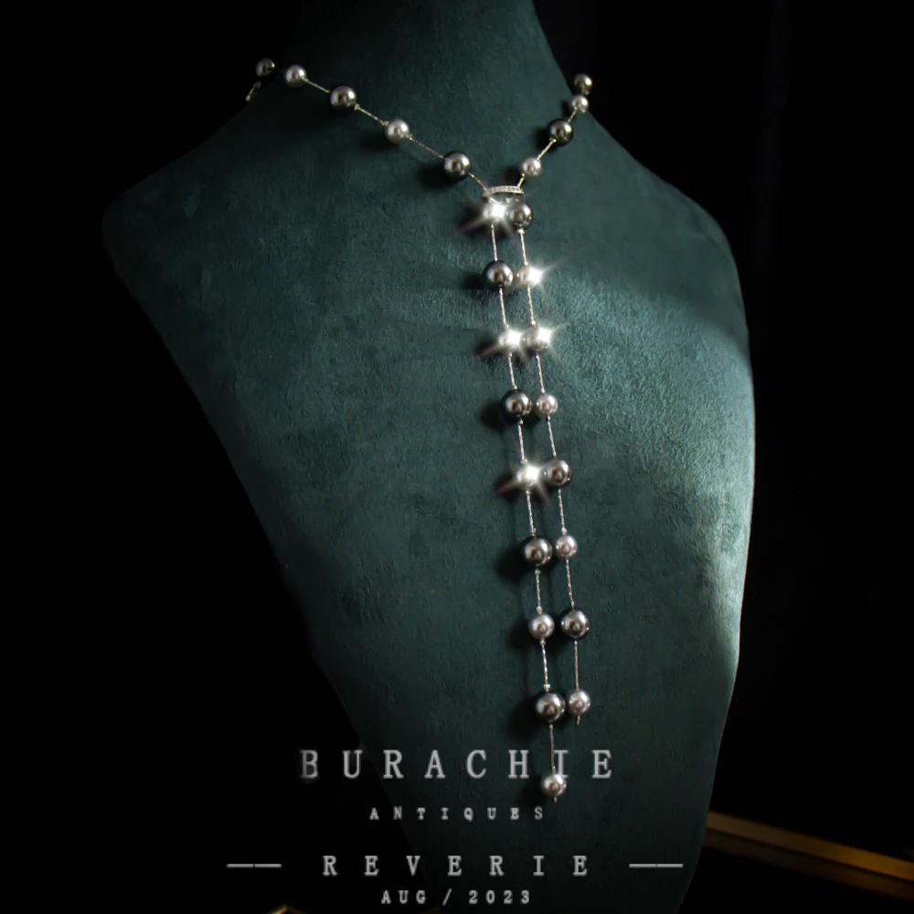 铜合金仿珍珠项链 【9462】周年珍藏英｜经典原标克拉