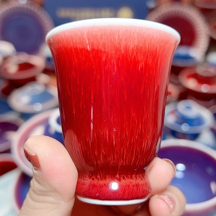 瓷片景德镇品艺轩郎红