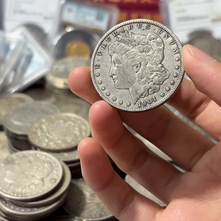 J***创银Ag900美国一美元银币