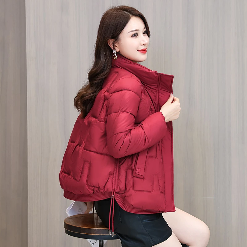 冬装2025新款棉服女短款时尚宽松小个子棉衣冬季保暖百搭棉袄外套