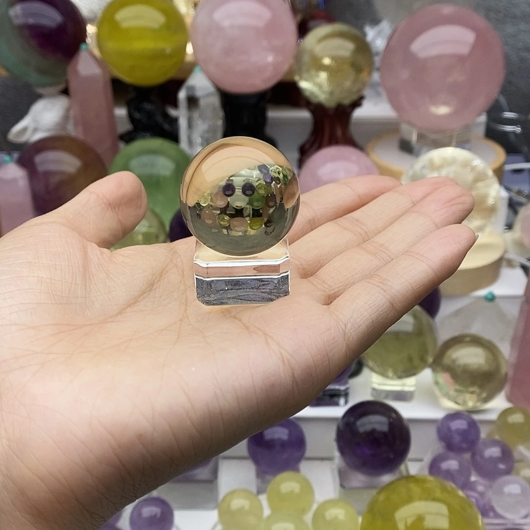 水晶珠宝半成品未镶嵌随**栖10号