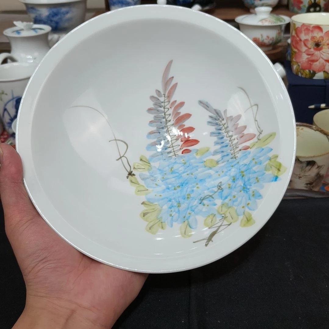 摆件景德镇手工手绘高温瓷器