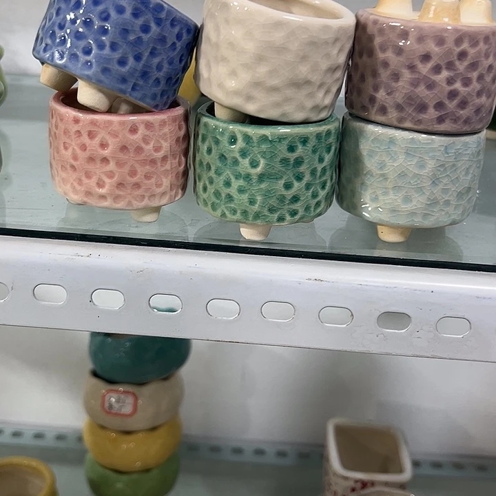 微瑕陶瓷花盆满9.9发