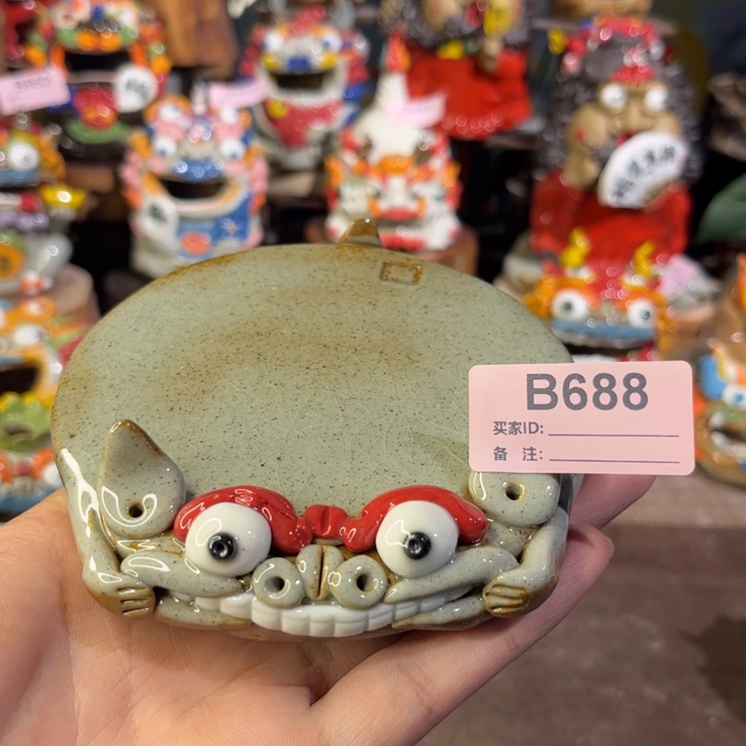 毅***川泥塑纯手工茶宠摆件