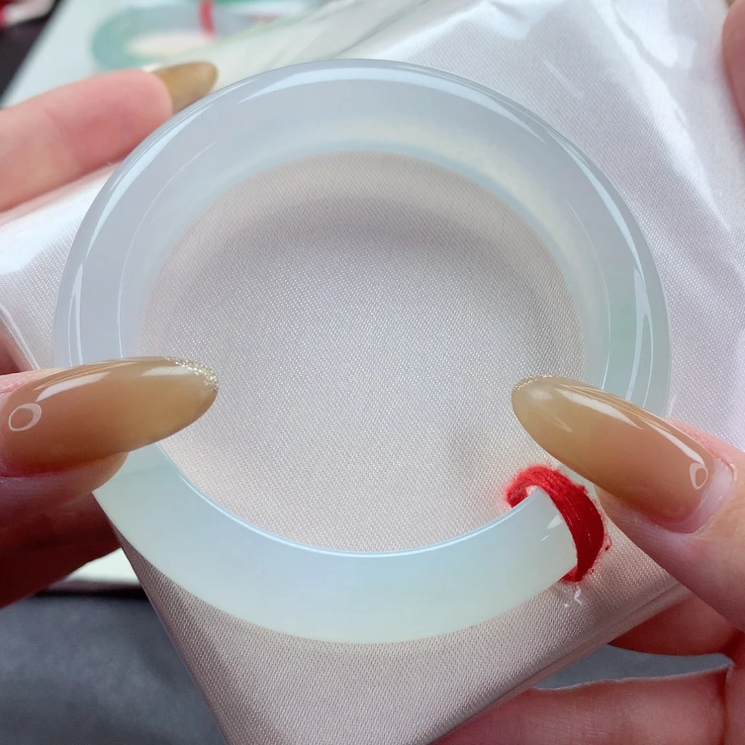 未镶嵌手镯翡翠9908白茶清欢