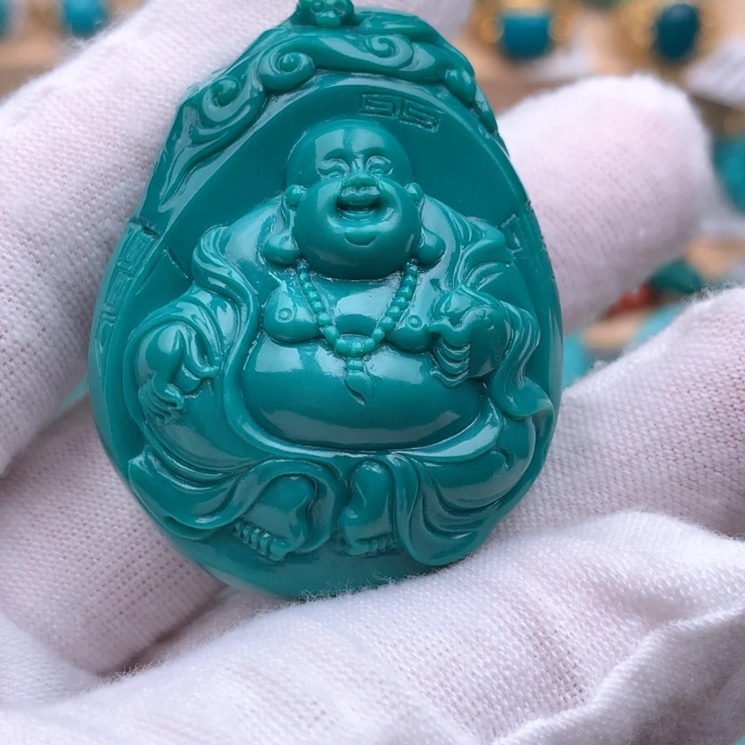 绿松石未镶嵌配饰