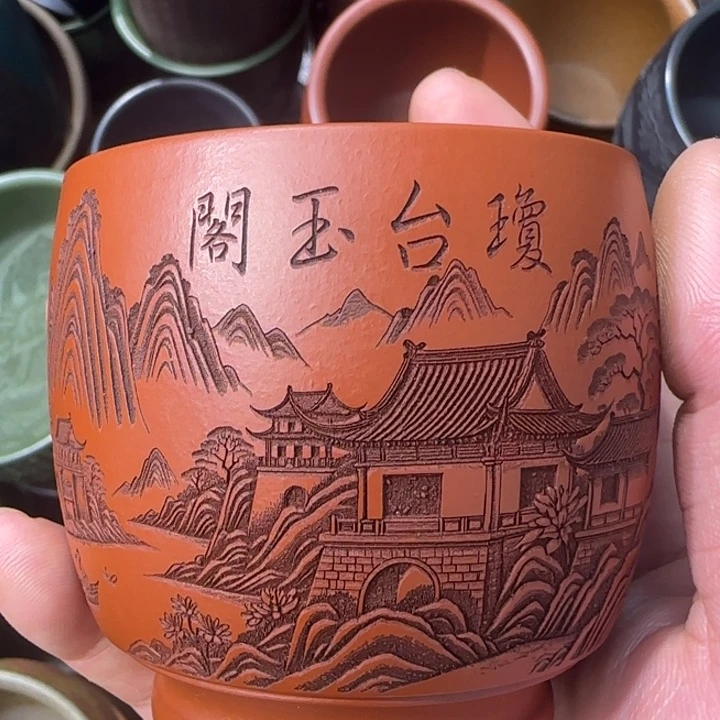 茶杯紫砂全手工制作工艺