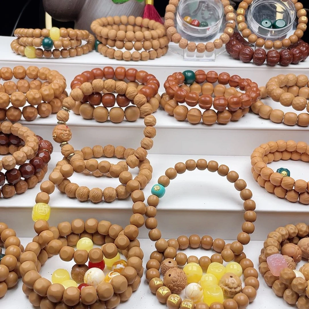 猴头核桃手串这****车手串