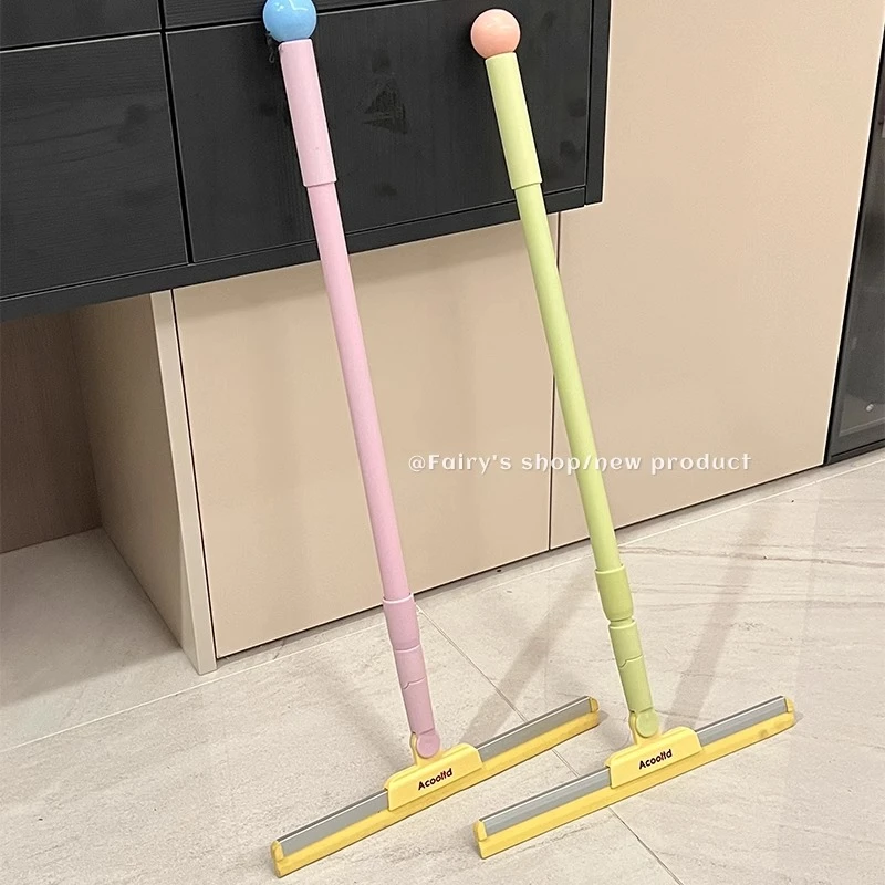 魔术拖把家用卫生间浴室宿舍湿地板刮水清洁神器打扫地面旋转扫把
