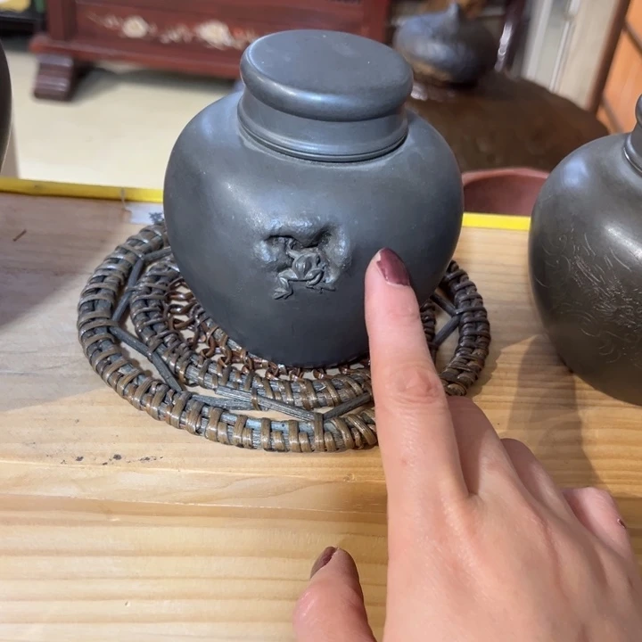 锡中古工艺品摆件