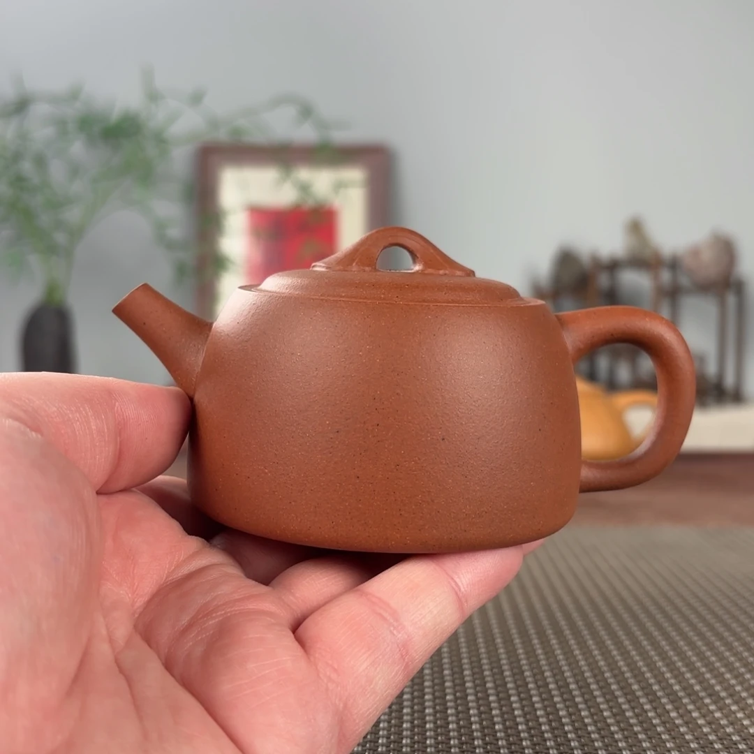 紫砂茶壶黄龙山原矿紫砂壶190