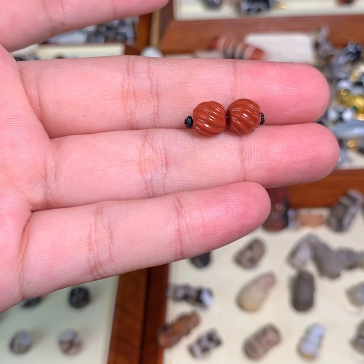 颈饰未镶嵌南红玛瑙15喜旋南红