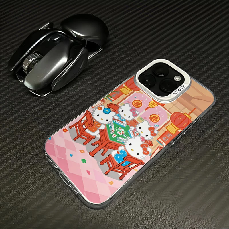 打麻将KT适用于苹果15promax手机壳华为荣耀小米14红米OPPOvivo