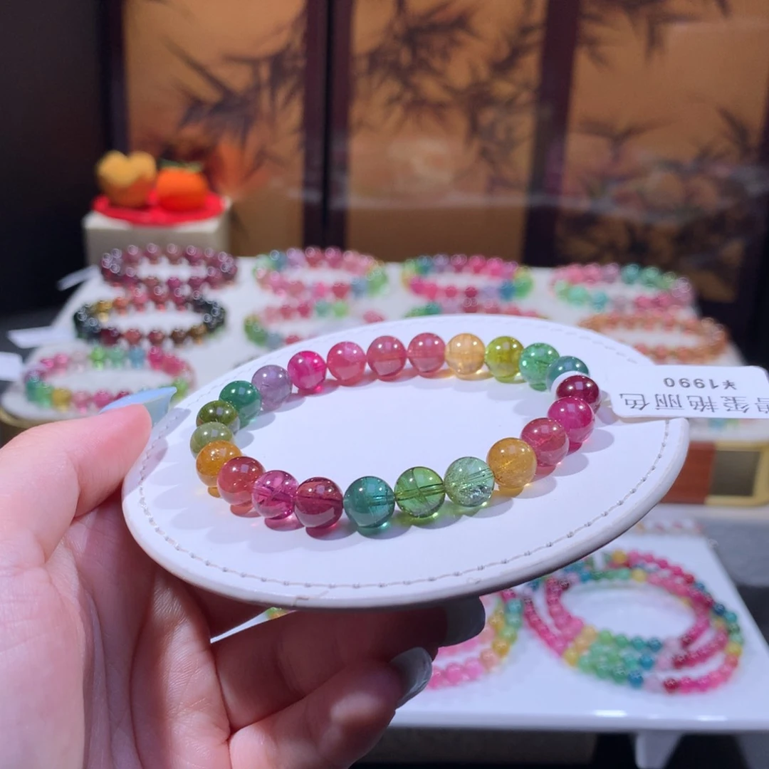 未镶嵌手链碧玺碧玺