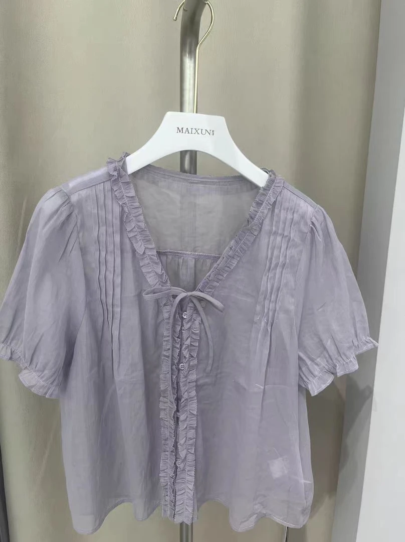 麦寻短袖小衫XSSFS33A