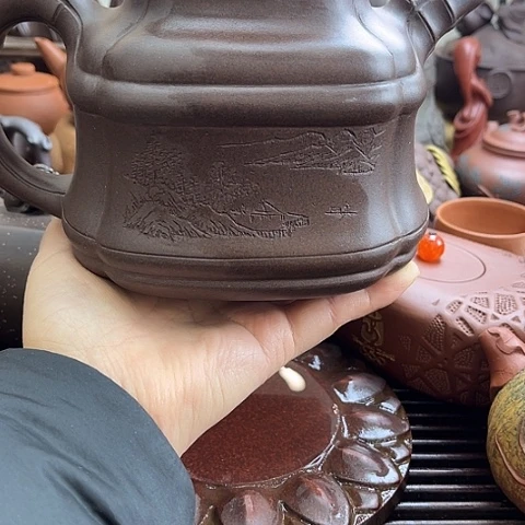 用***4紫砂茶壶宜兴紫砂666