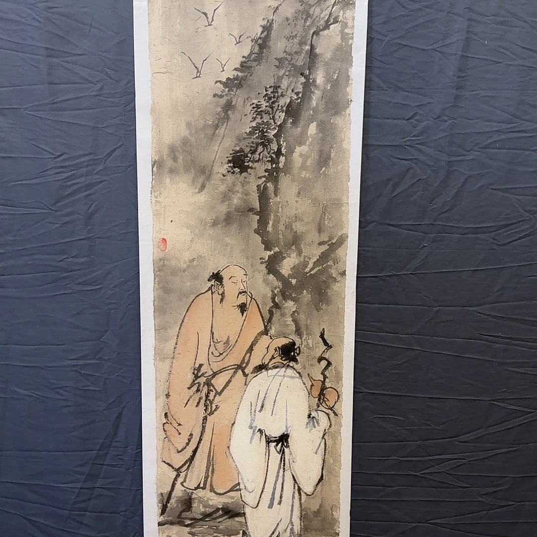 国画夏日必备一条围巾