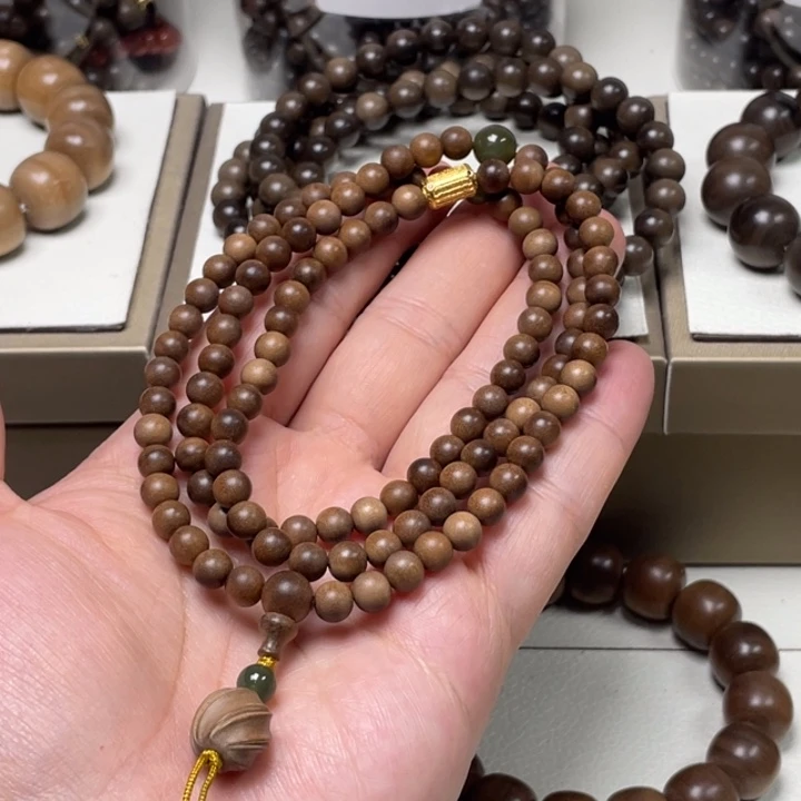 手串/手链檀香木迈索尔正区老山檀香0.6/108diy