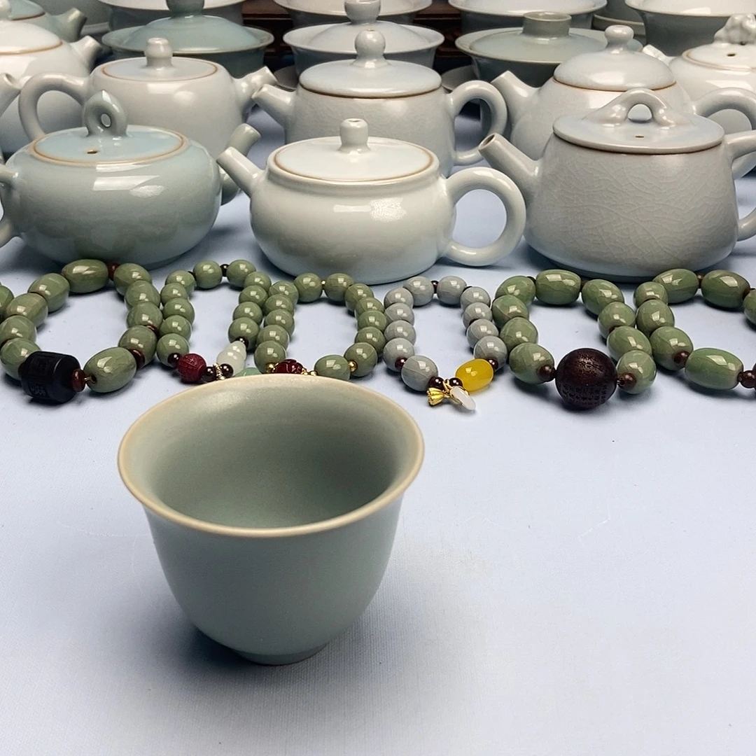 杯仿古铃铛杯原矿原釉原产地