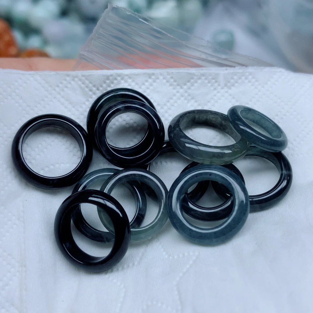 翡翠未镶嵌颈饰珠珠子