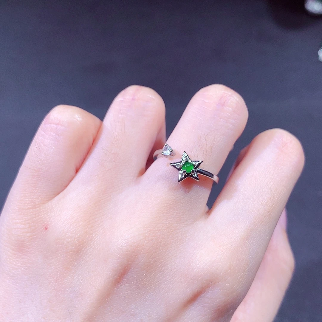 未镶嵌戒指翡翠翡翠