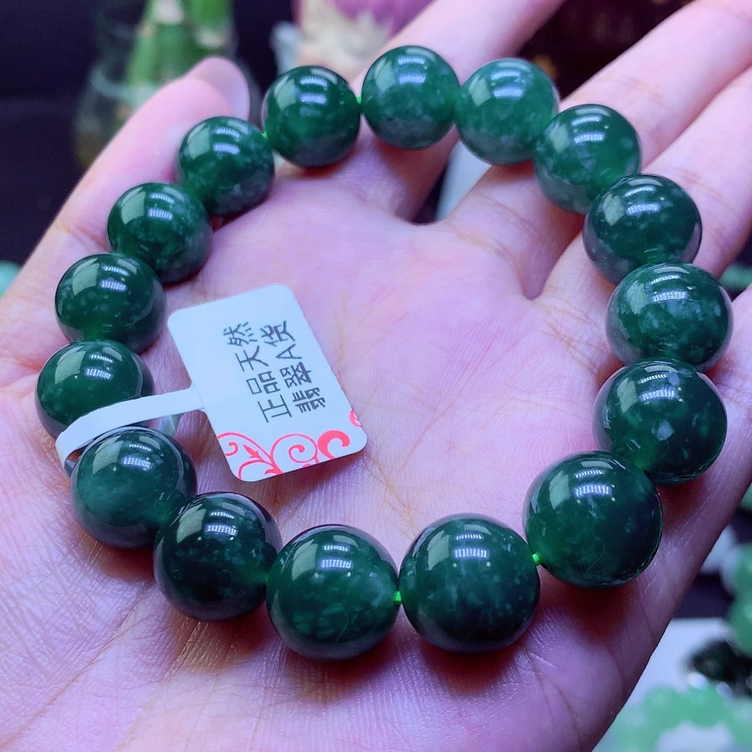 翡翠未镶嵌毛衣链