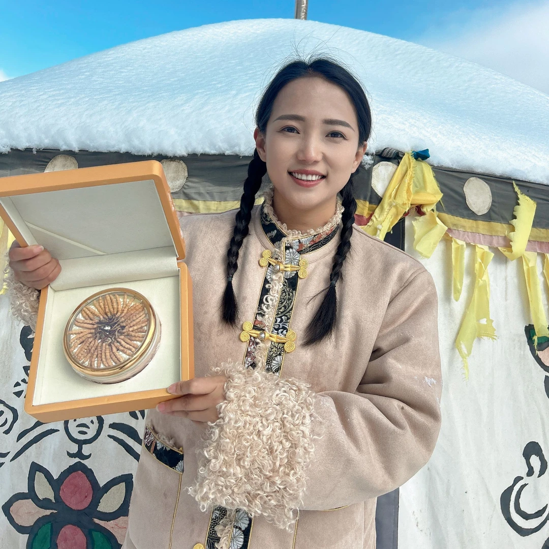 【虫草小妹】4根/克-40根2025新冬虫夏草正品虫草送礼自用