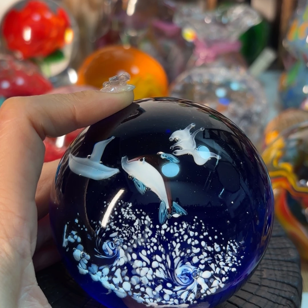 手工艺品琉璃微瑕