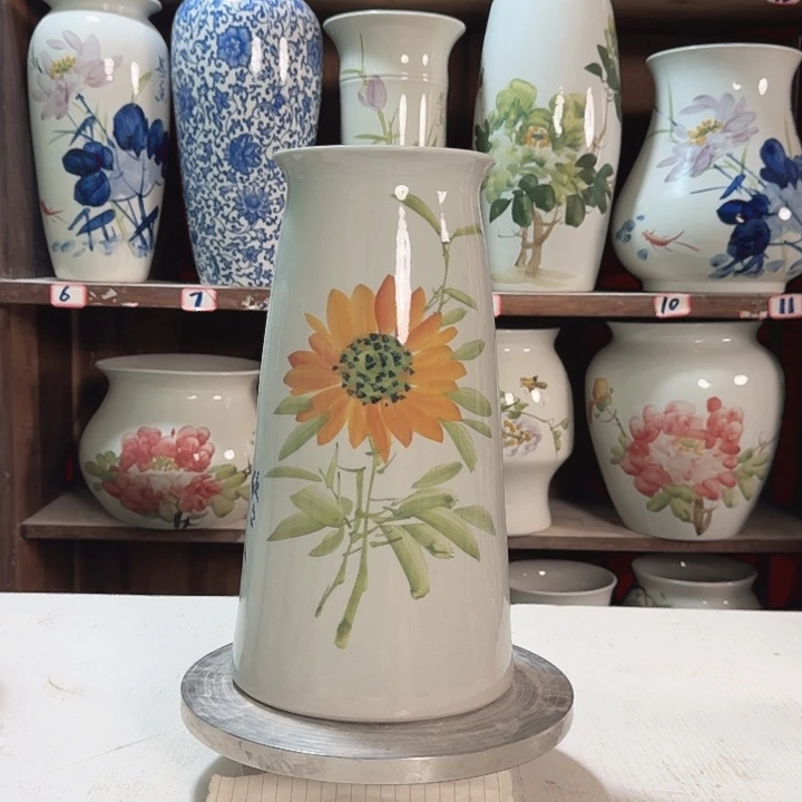 瓶宝塔向日葵新款新款陶瓷陶瓷