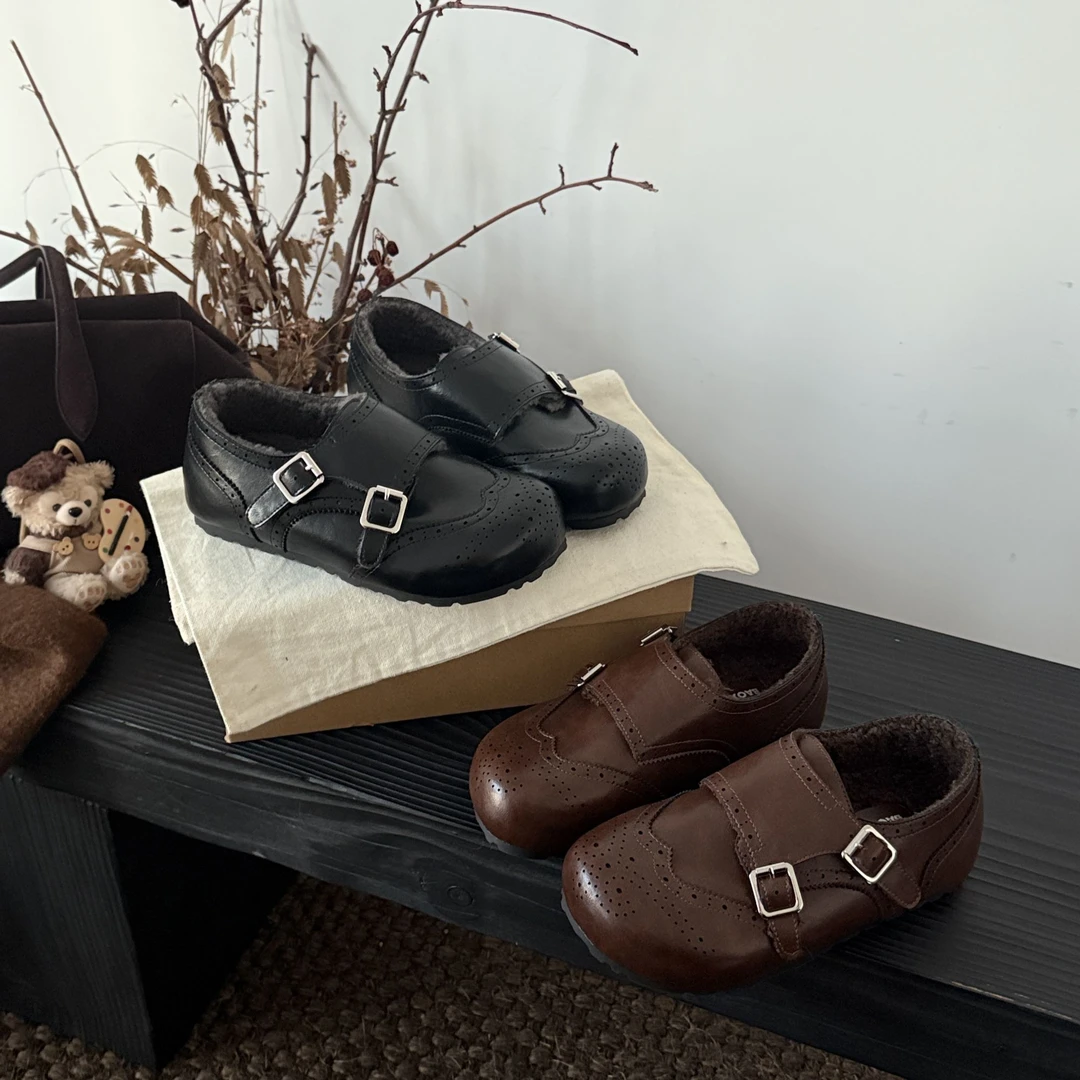 BAO/宝小姐2025休闲风秋防滑包裹性时尚休闲鞋复古软底休闲鞋