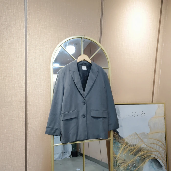 JU89孕妇灰色西装外套XS90-110