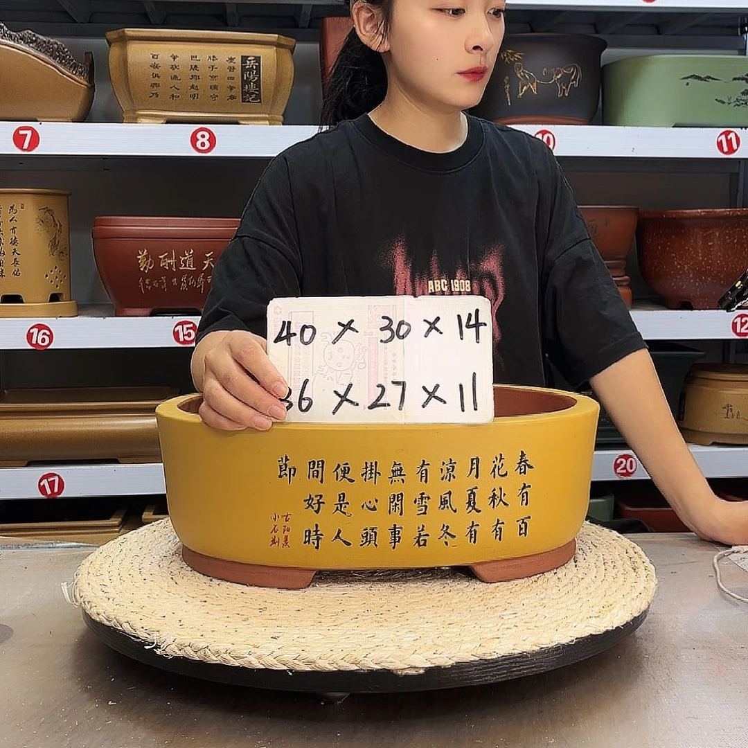 紫砂花盆紫砂花盆