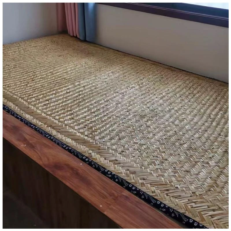 炕席家用农村土东北火炕席榻榻米耐高温天然芦苇席手工编织老式草