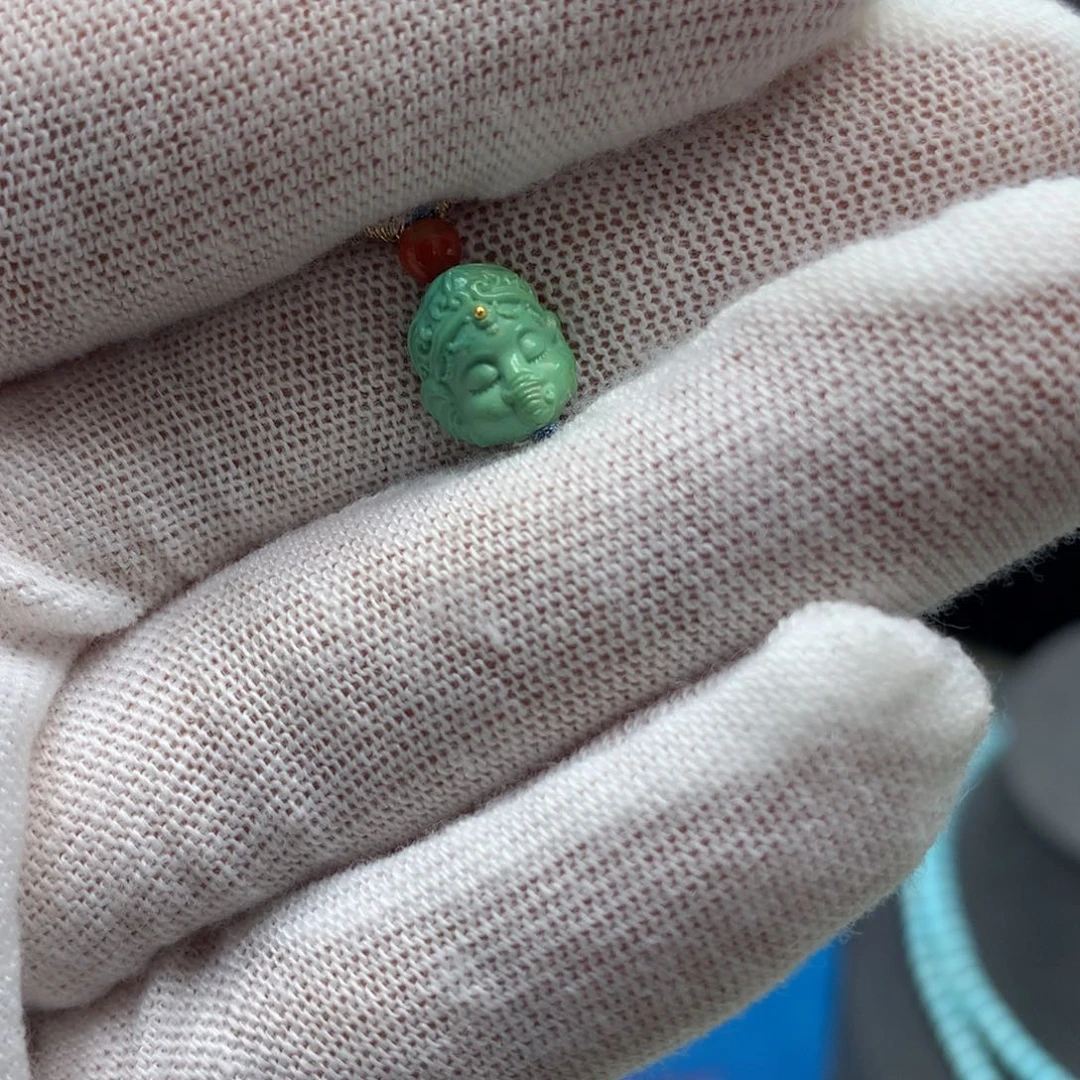 绿松石挂件未镶嵌