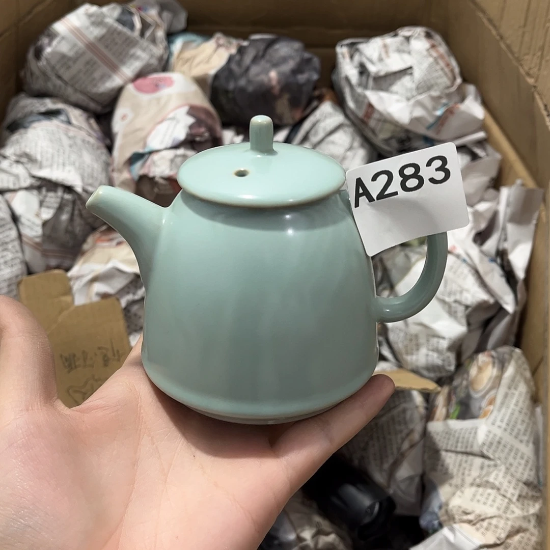 瓷片茶摆件工艺品摆件666