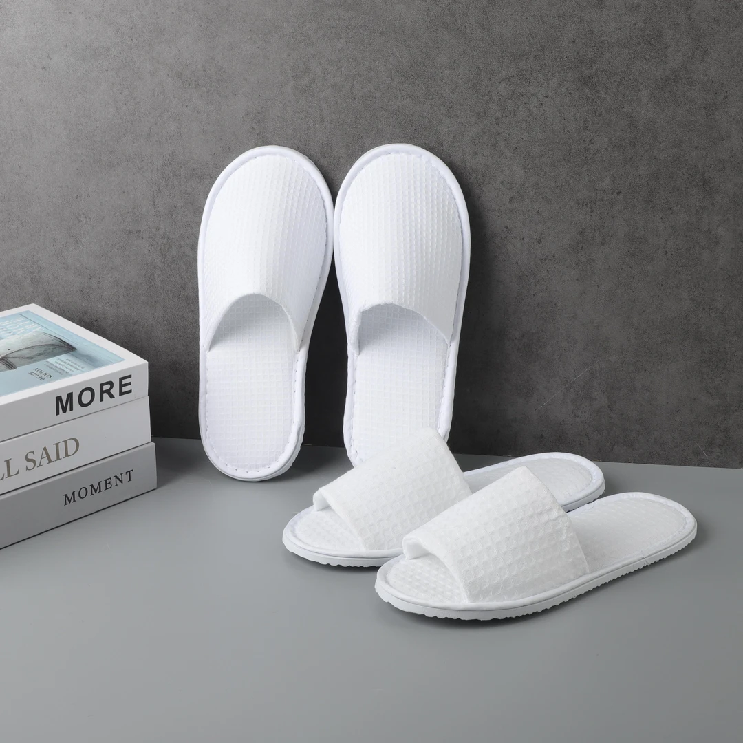 一次性华夫格拖鞋室内鞋居家鞋酒店宾馆美容院居家待客旅行便携