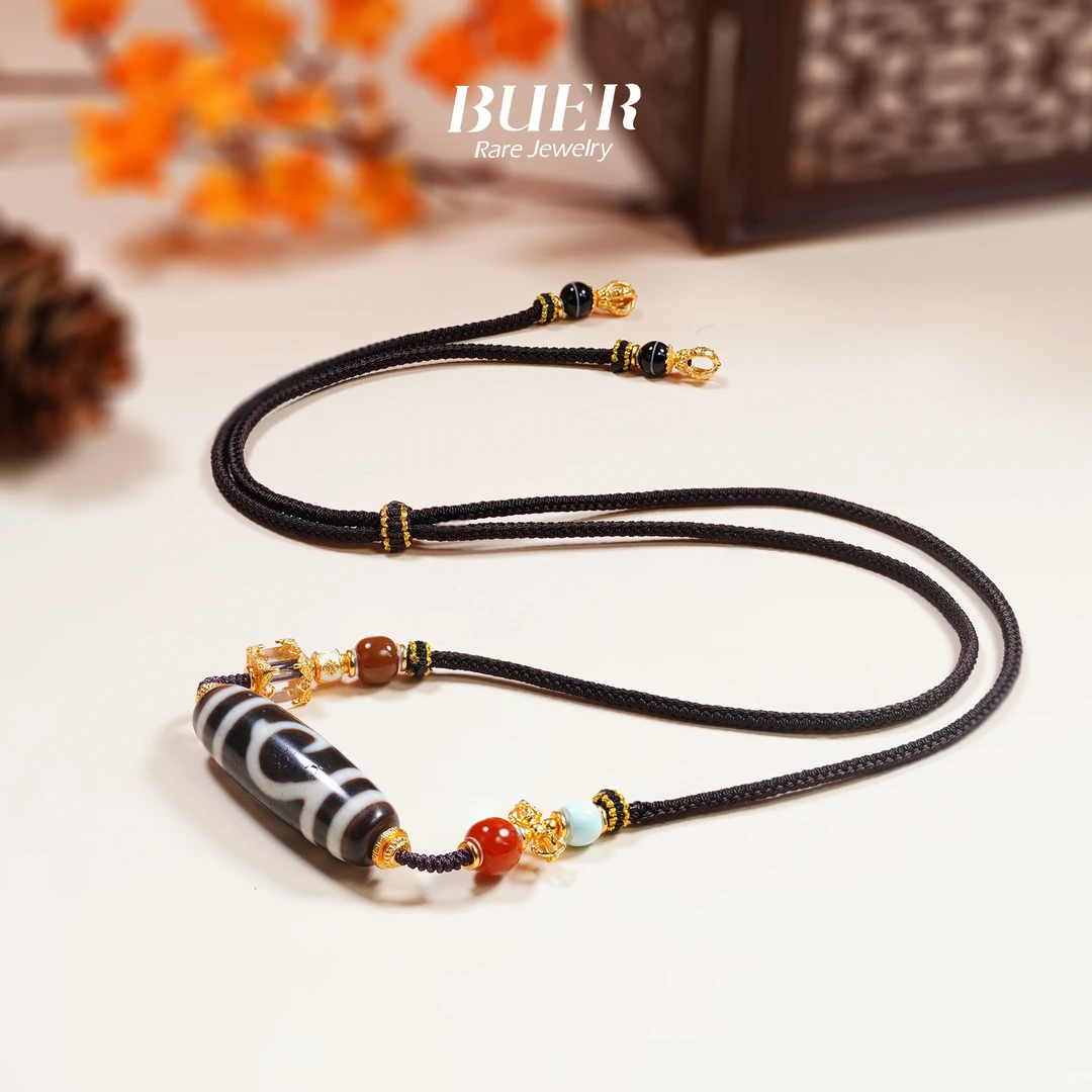 【不二】绿度母珠珠DIY编绳项链 (多样性发)