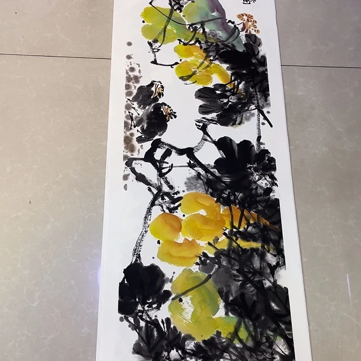 国画张圣敏先生纯手绘作品