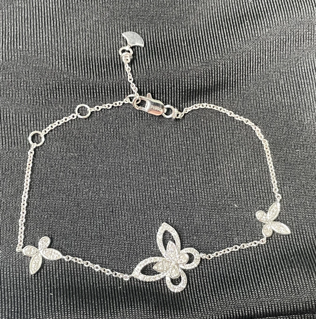 【CHERISH】幻影蝴蝶手链天然钻石（4克左右）