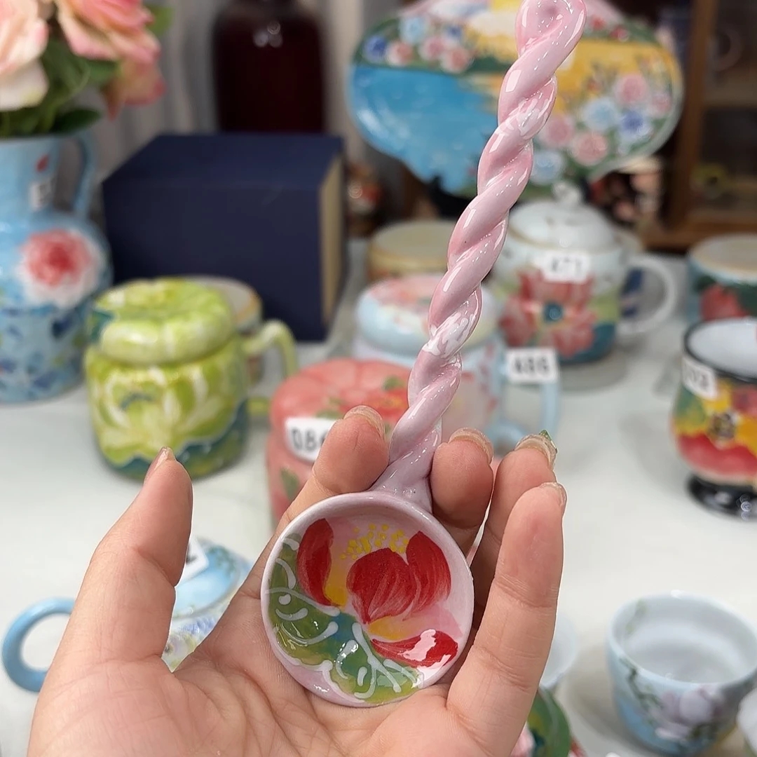 景德镇手绘高温釉下彩陶瓷茶具