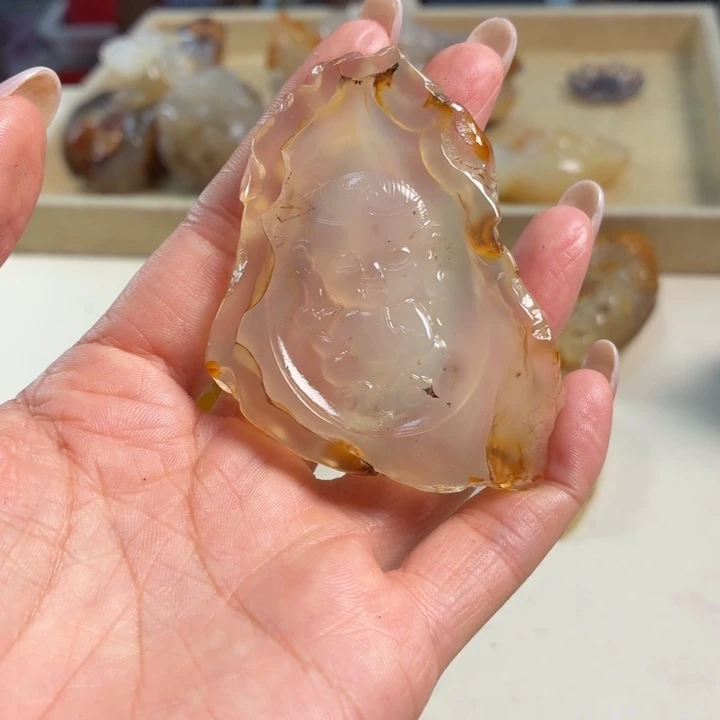 未镶嵌吊坠(不含链)玛瑙/玉髓