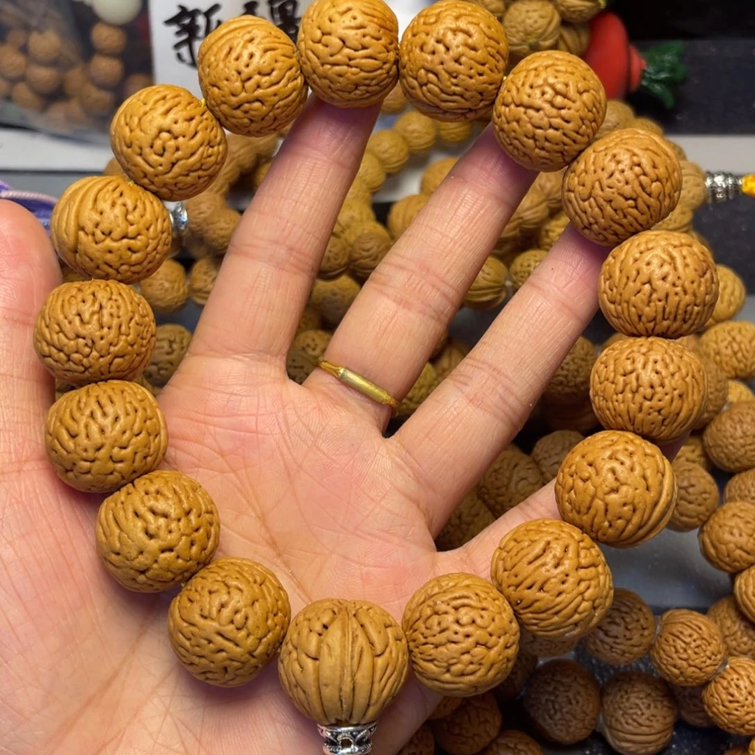 手串桃核20白月光手串