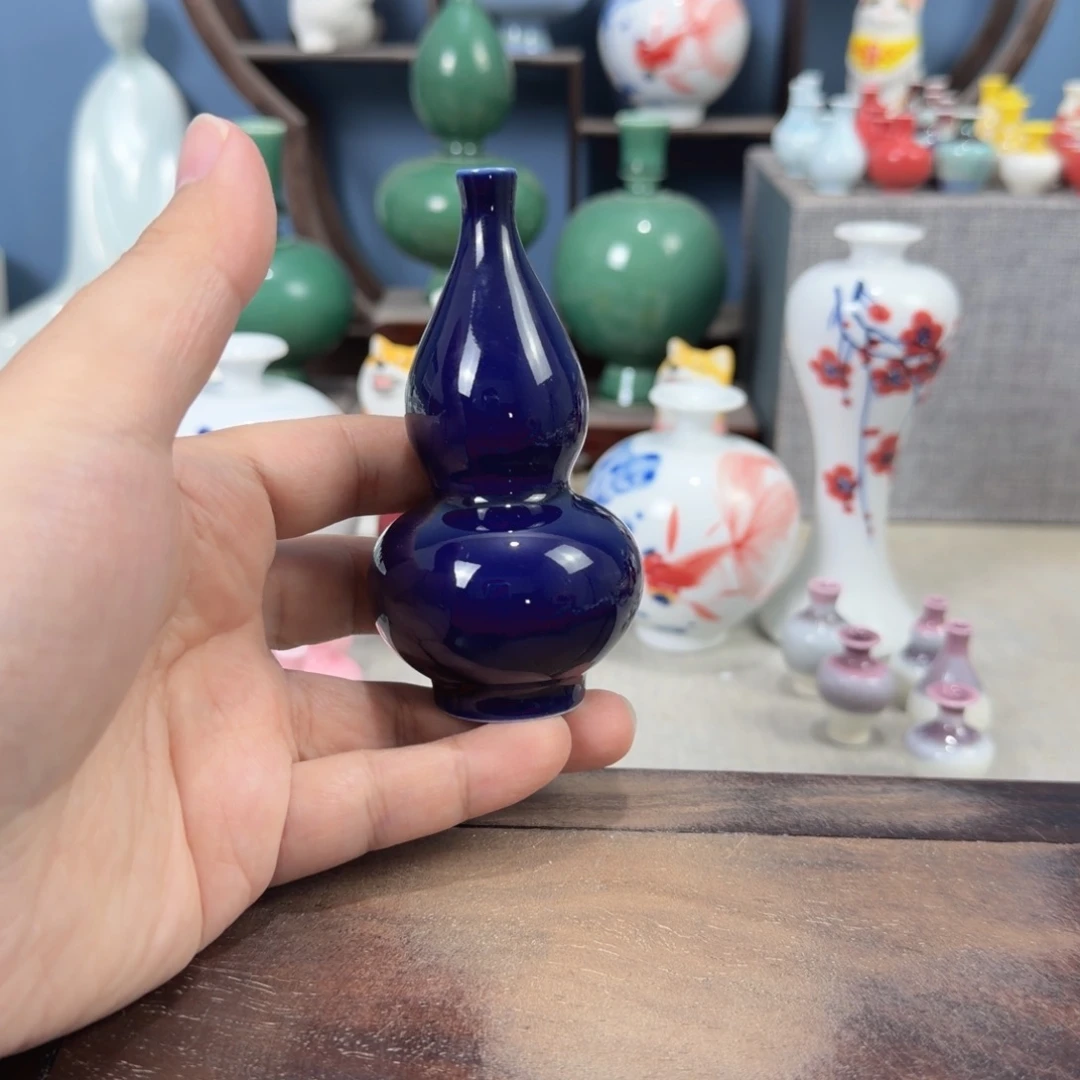 陶瓷手工小花器摆件