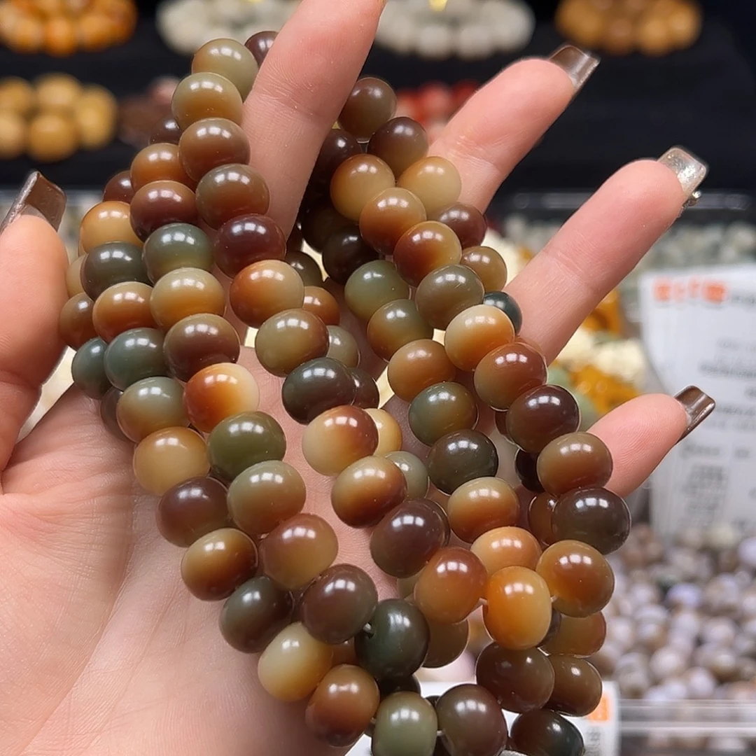 菩提根/象牙果手串卡12非料敦煌110颗1条