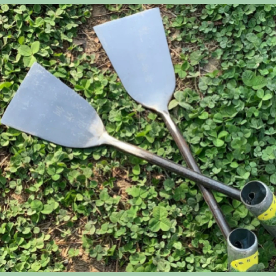 锰钢铲子锻打挖野菜移苗栽花铲子加厚锄草种菜铲子挖土园艺家用