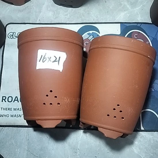 紫砂红泥三线两个