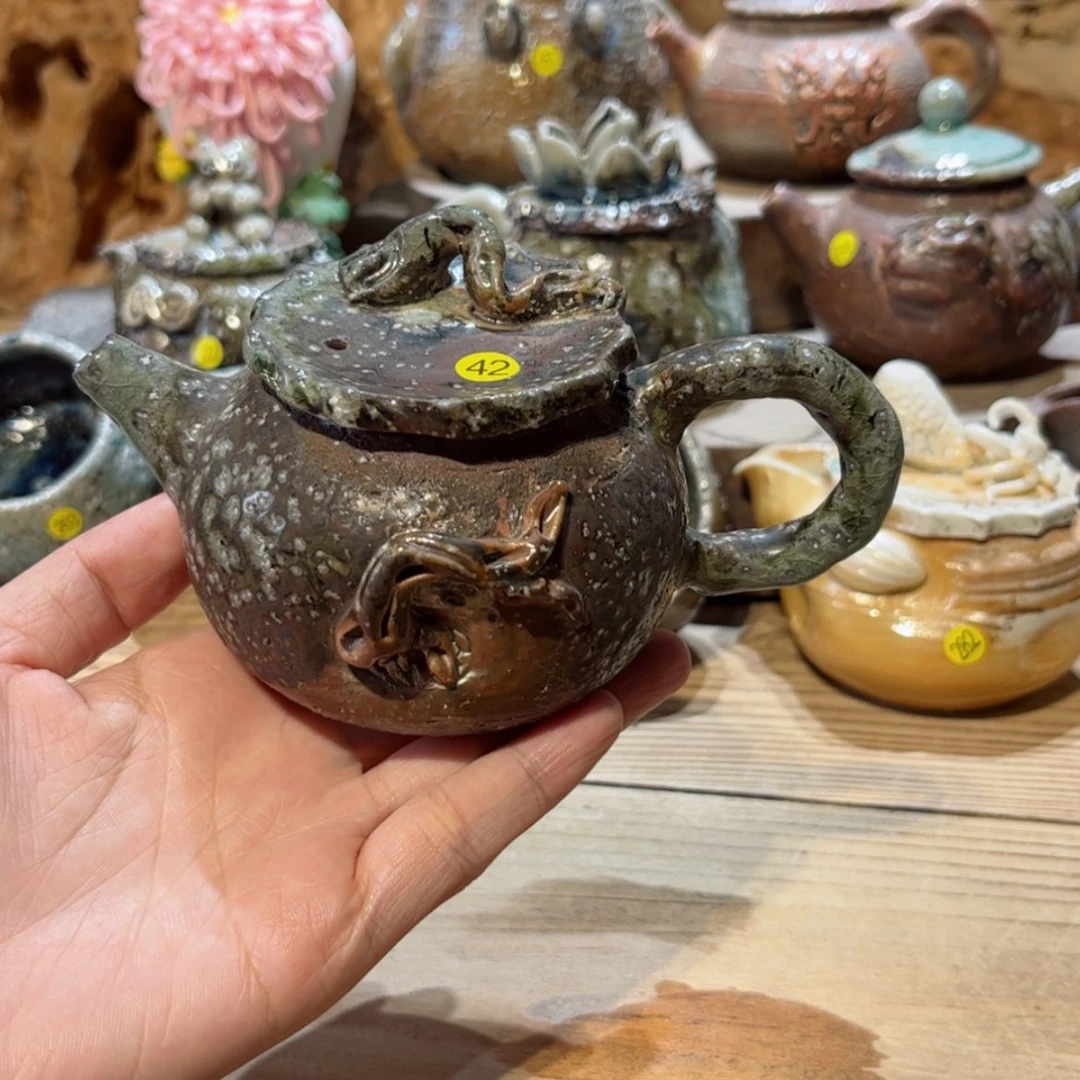 【闪购商品】柴烧茶具手工茶杯茶壶42