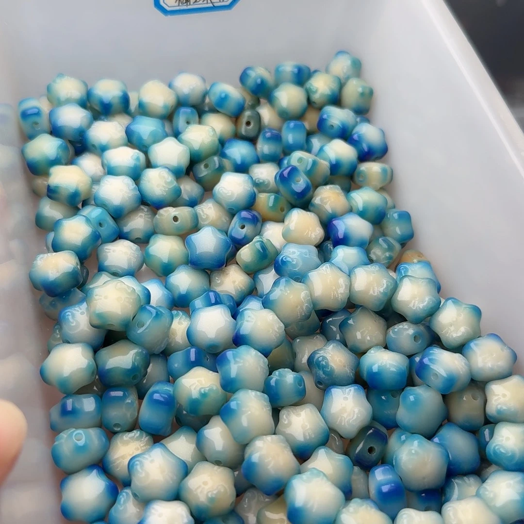 菩提根/象牙果吊坠20颗星星猫12