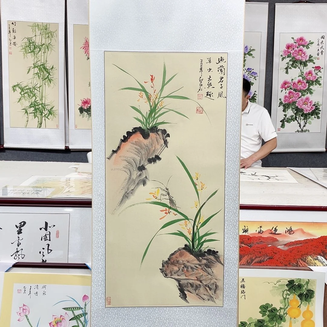 国画手绘作品手绘作品