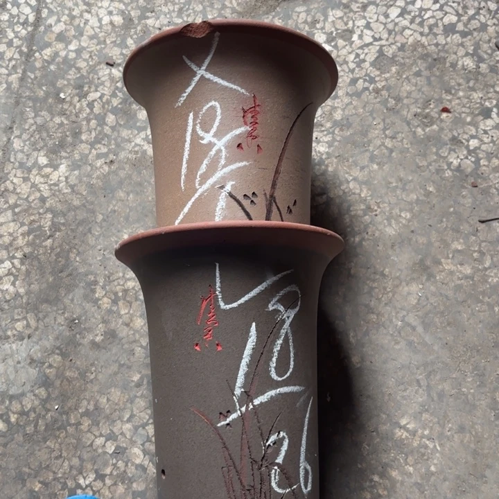 紫砂花盆紫砂的花